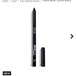 Black waterproof eyeliner